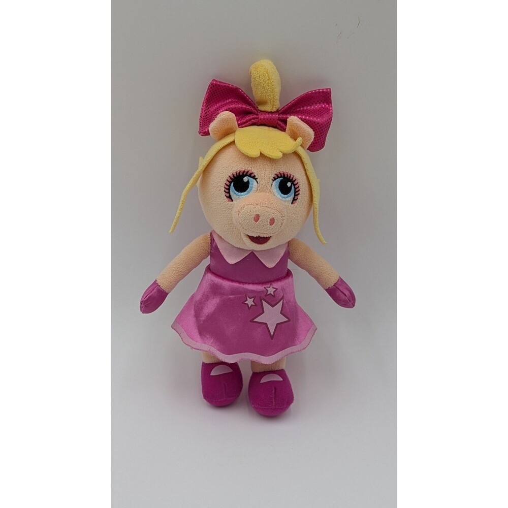 Disney Junior Miss Piggy Plush Muppet Babies 8” Stuffed Doll Toy